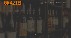 Desktop Screenshot of grazie.us